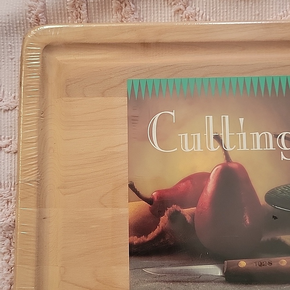 Chicago Cutlery Cutting Board, NWOT.  12" × 17". Solid Cheerywood. - Picture 6 of 6
